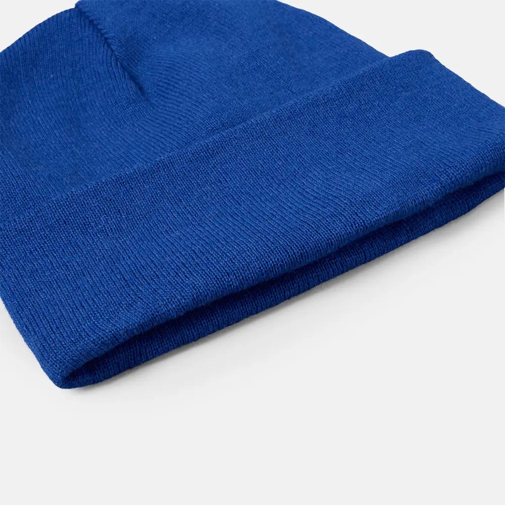 Blank Cuffed Satin Lined Beanie Wholesale - 1176 Foremost Hat