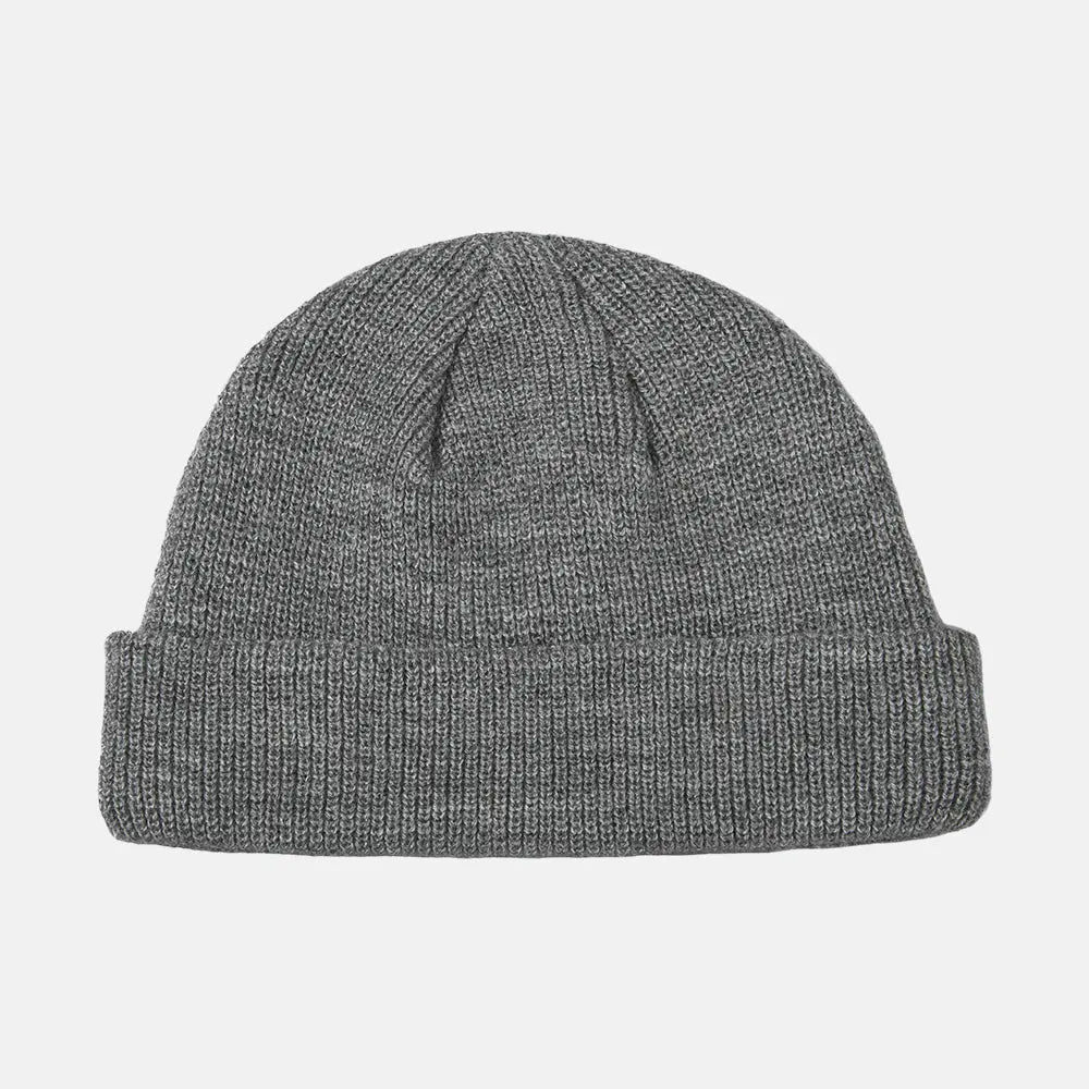 Blank Recycled Cuffed Fisherman Beanie - 1195 Grey Foremost Hat