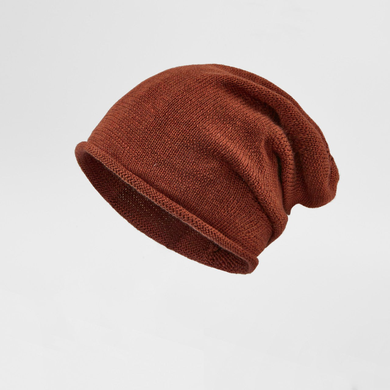 Blank RWS Merino Wool Blend Slouchy Knit Beanie Wholesale - 1258 Foremost Hat-Wholesale & Custom Hats