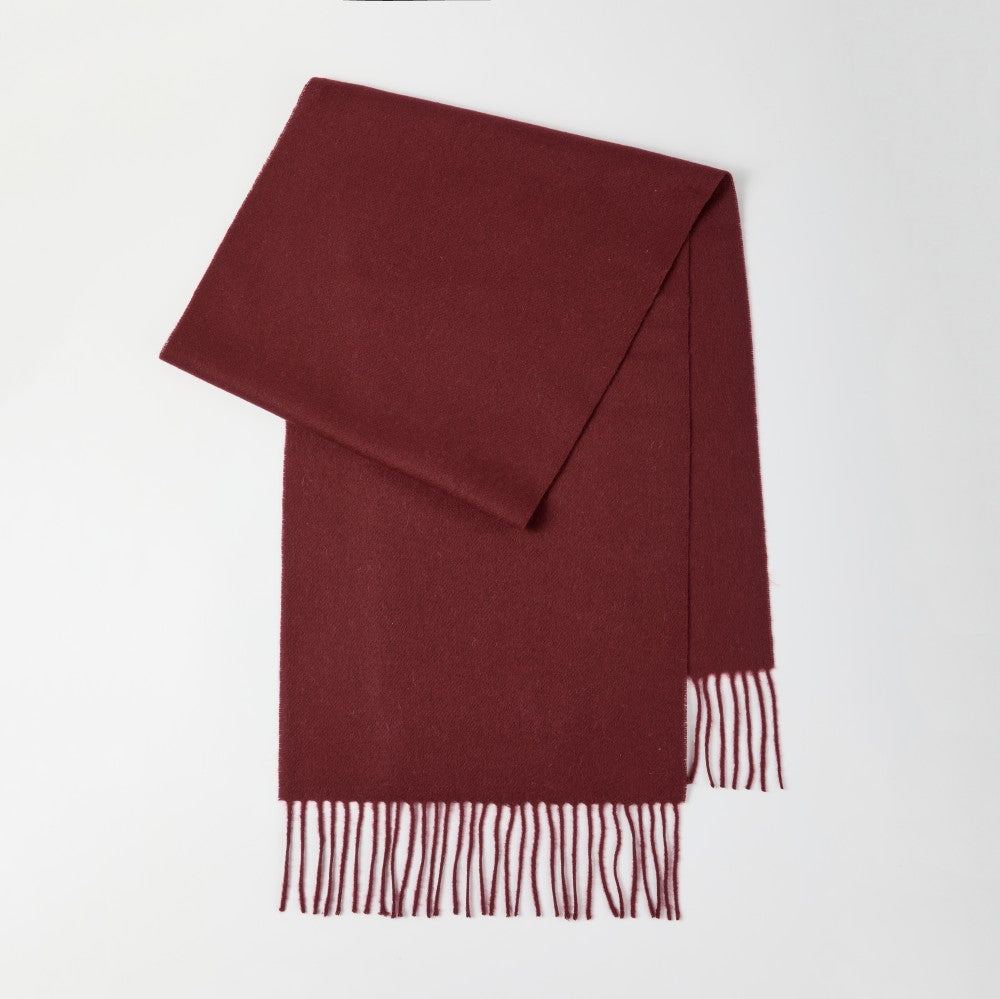 Blank 100% Sheep Wool Solid Colour Scarf Wholesale Foremost Hat-Wholesale & Custom Hats