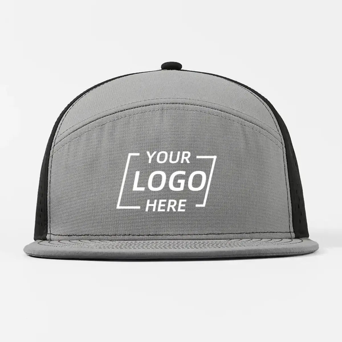 Blank 6 Panel Water Repellent Perforated Snapback Hat Wholesale - 6023 Foremost Hat-Wholesale & Custom Hats