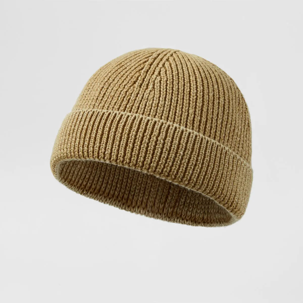 Blank Vintage Organic Cotton Short Fisherman Beanie Wholesale - 1359 Foremost Hat-Wholesale & Custom Hats