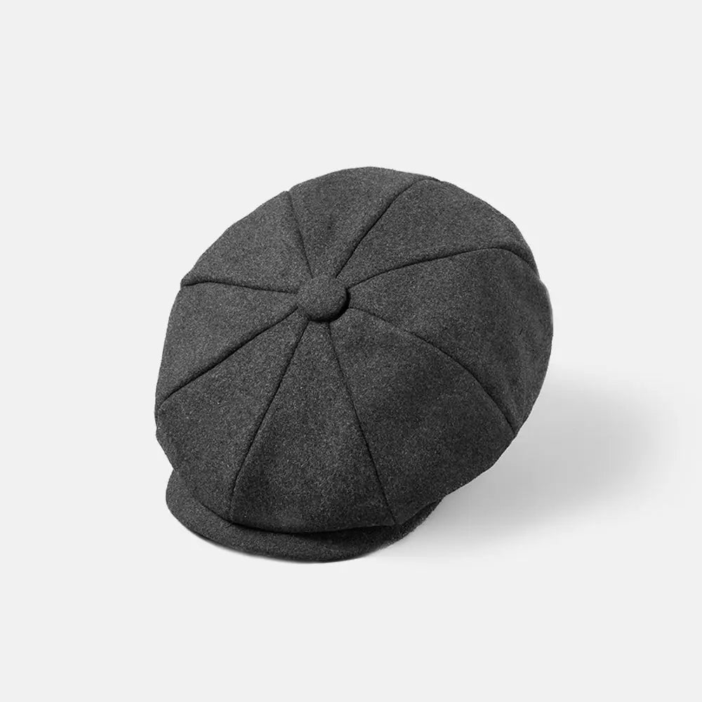 Blank Classic Plaid Newboy Cap -420 foremosthat