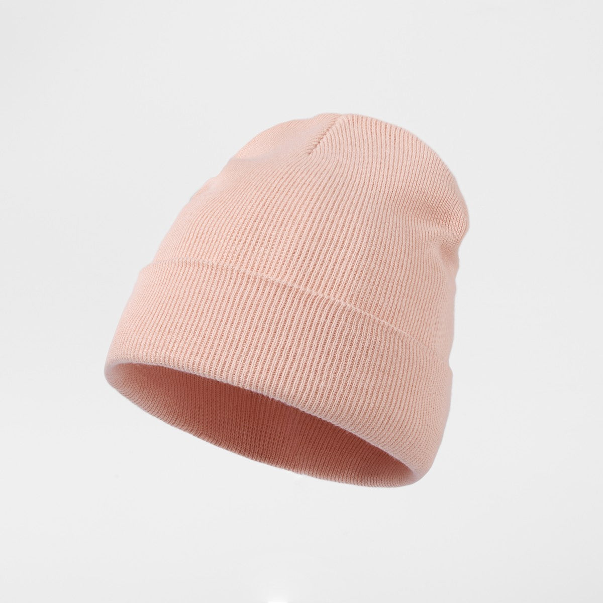 Blank 100% Organic Cotton Kids Beanie Wholesale - 1202    Peach foremosthat