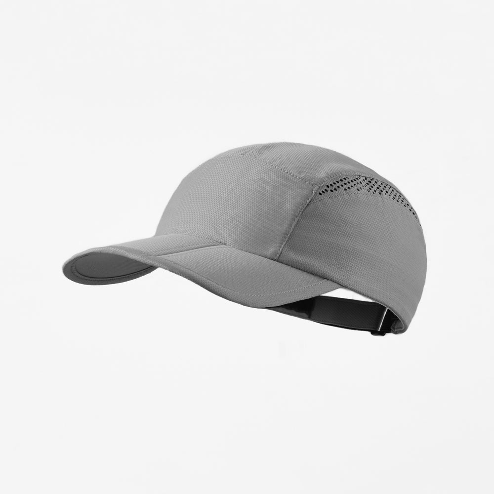 Blank Foldable Quick Dry Light Weight Running Cap - 5067  D.Grey foremosthat