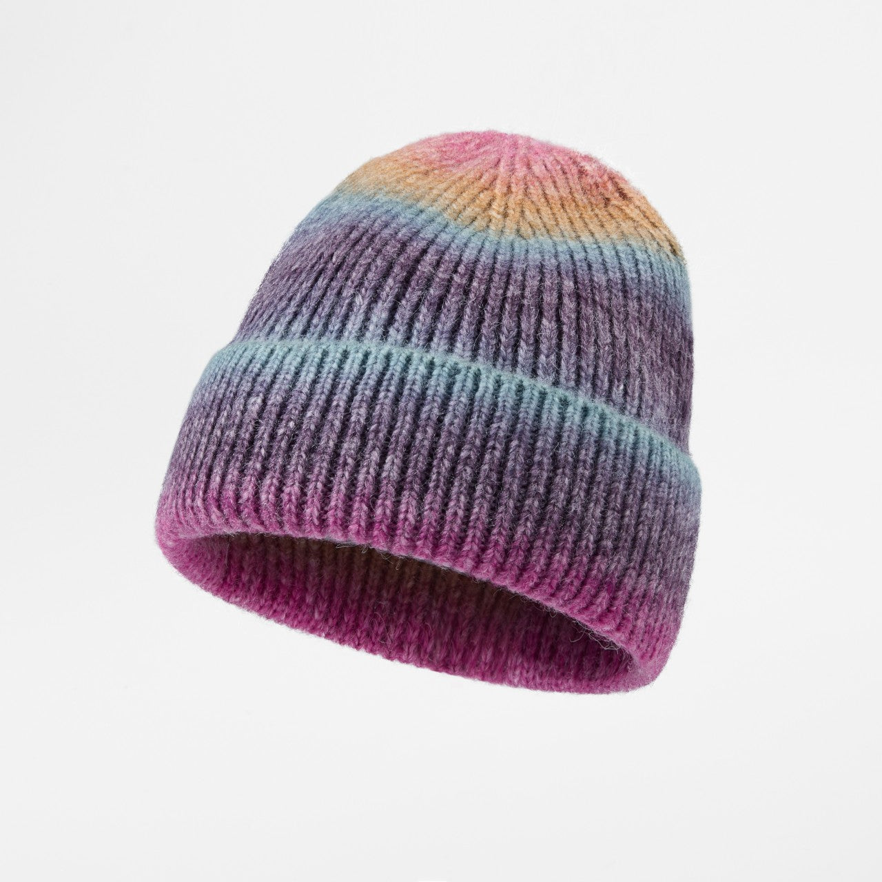 Blank Colour Gradient Wool Blend Cuff Beanie Wholesale - 1320     Foremost Hat-Wholesale & Custom Hats