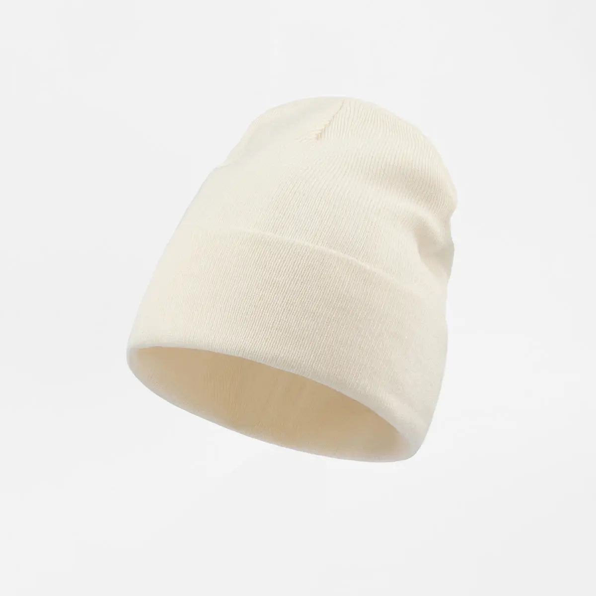 Blank Wool Blend Cuffed Beanie Wholesale - 1149