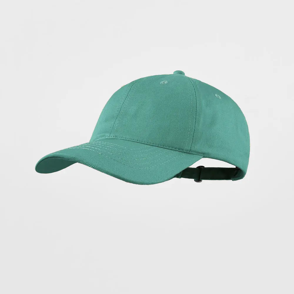 Blank 6 Panel Classic Cotton Dad Hat - 6120 (38 Colors)  Turquoise Foremost Hat