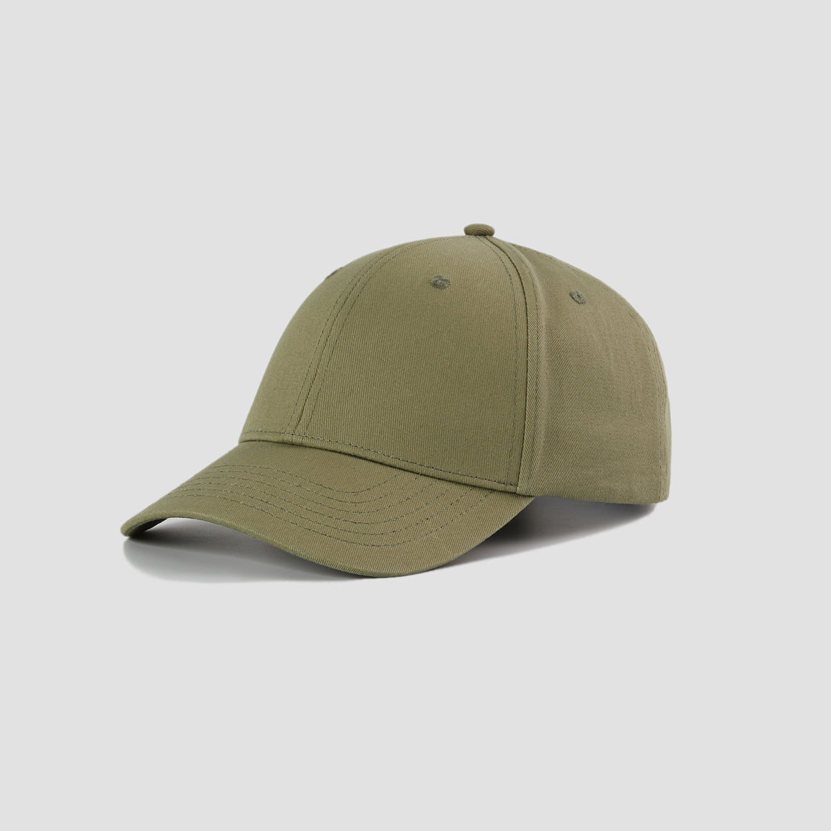 Blank 6 Panel Mid Profile Structured Baseball Cap Wholesale - 6166     Foremost Hat-Wholesale & Custom Hats