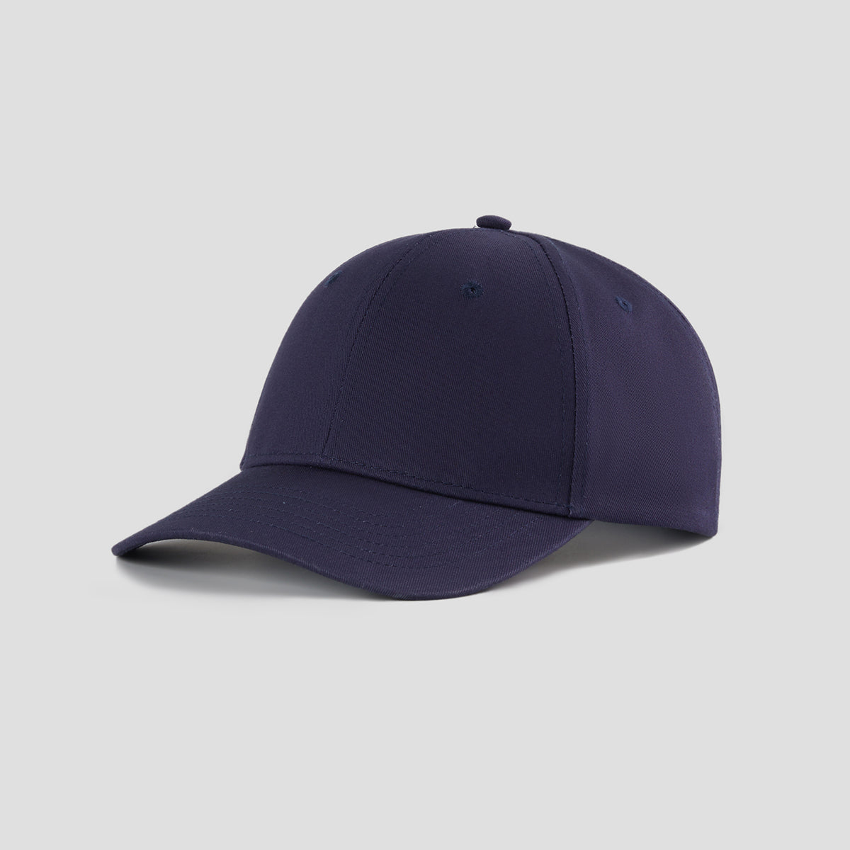 Blank 6 Panel Mid Profile Structured Baseball Cap Wholesale - 6166     Foremost Hat-Wholesale & Custom Hats