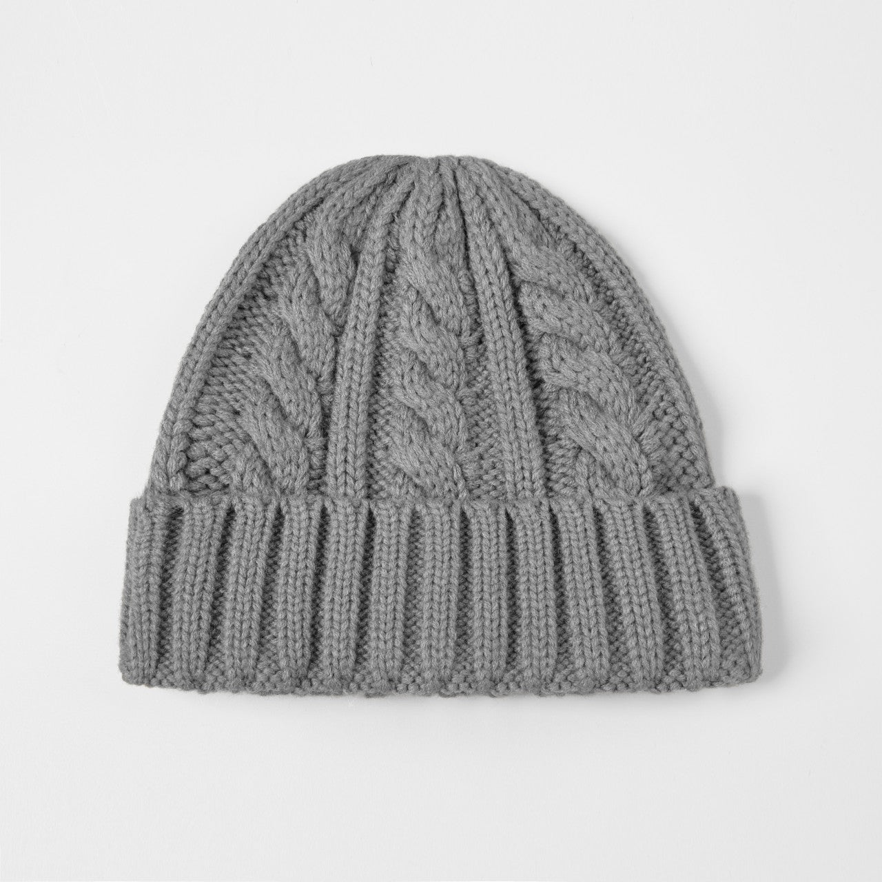 Blank Australian Wool Cable Knit Beanie Wholesale - 1340     Foremost Hat-Wholesale & Custom Hats
