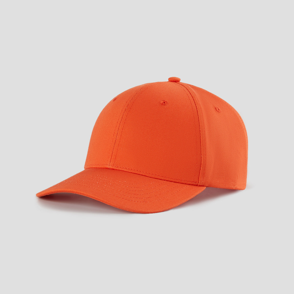 Blank 6 Panel Mid Profile Structured Baseball Cap Wholesale - 6166     Foremost Hat-Wholesale & Custom Hats
