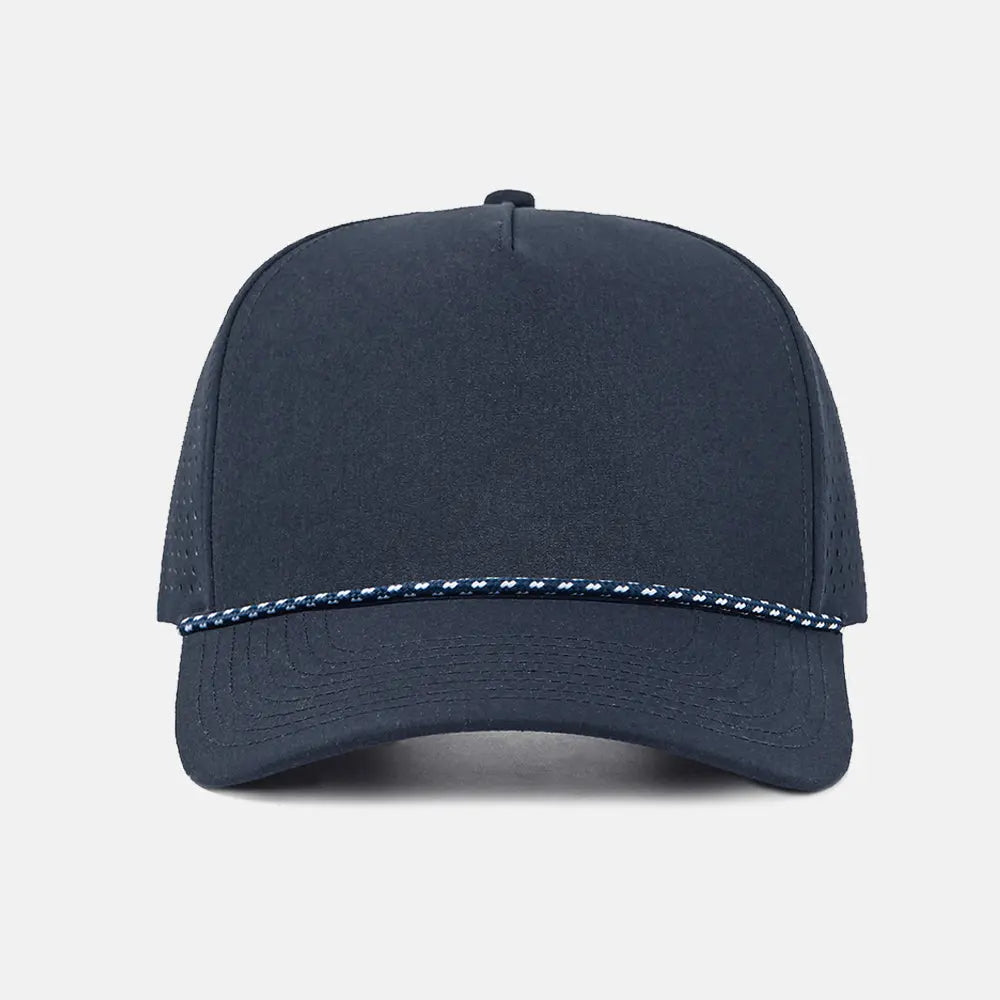 Blank Recycled Water Repellent Snapback Golf Rope Hat - 6526P   Foremost Hat