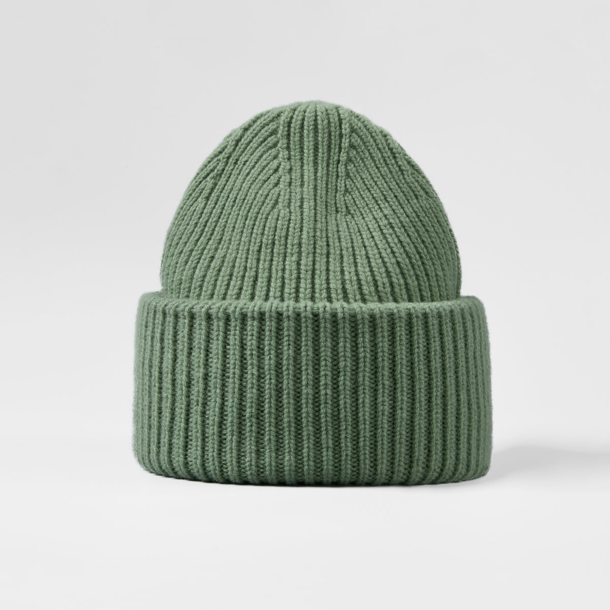 Blank High-Cuffed 100% Merino Wool Beanie - 1338     foremosthat