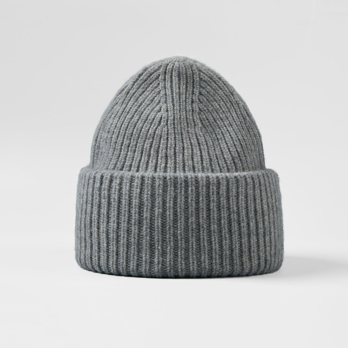 Blank High-Cuffed 100% Merino Wool Beanie - 1338     foremosthat