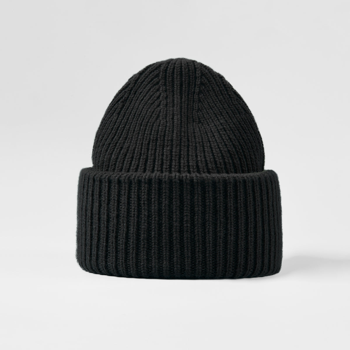 Blank High-Cuffed 100% Merino Wool Beanie - 1338     foremosthat