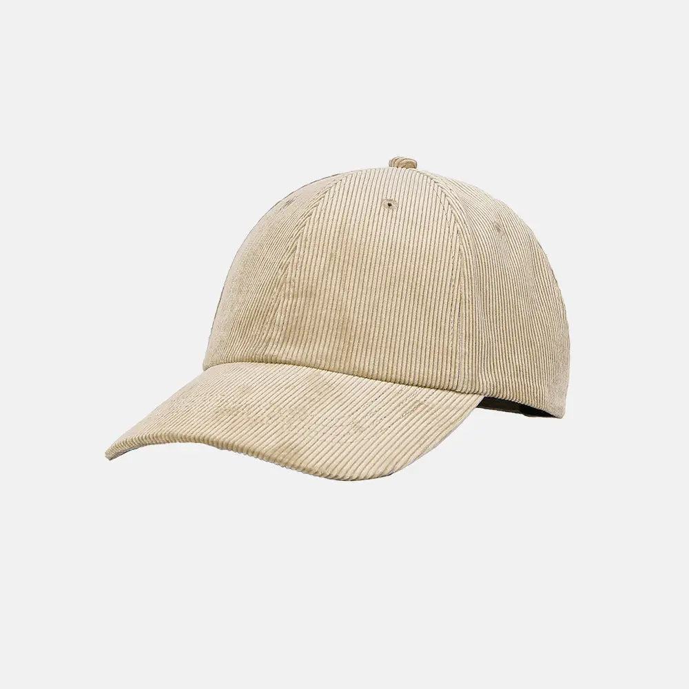 Blank Vintage 6 Panel Corduroy Dad Hat - 6505  Ginger Foremost Hat