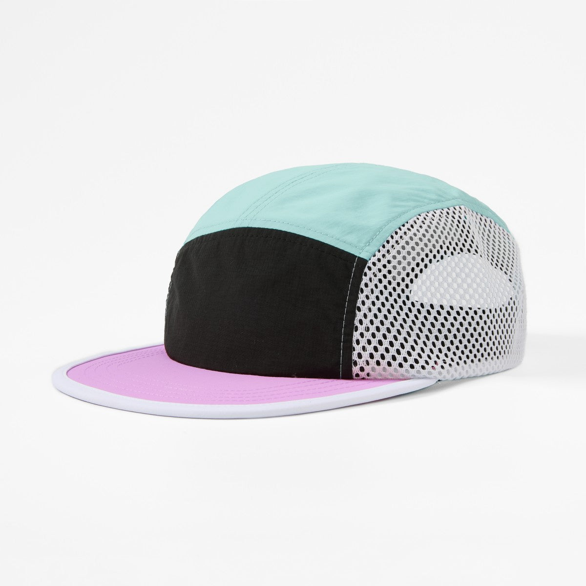 Blank 5 Panel Water Repellent Mesh Camper Hat Wholesale - 5209     Foremost Hat-Wholesale & Custom Hats