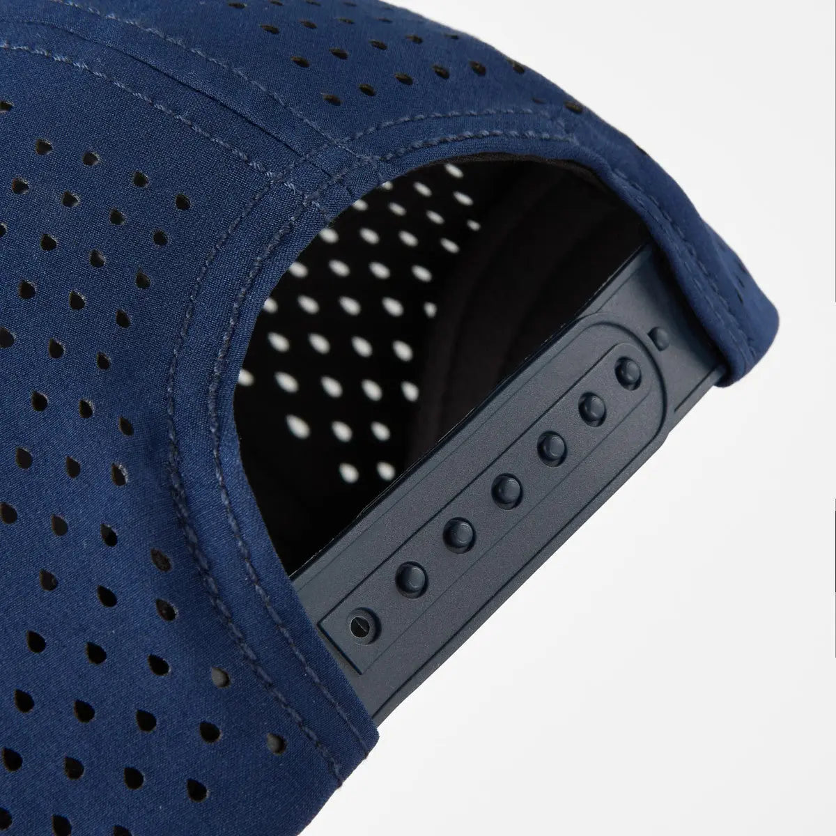 Blank Water Repellent Flat Bill Perforated Rope Snapback Hat - 5015P     Foremost Hat-Wholesale & Custom Hats