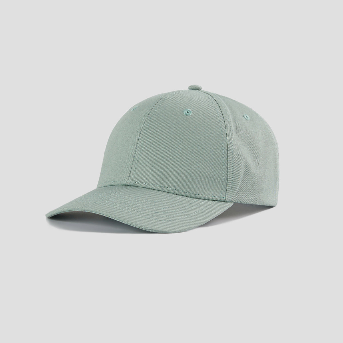 Blank 6 Panel Mid Profile Structured Baseball Cap Wholesale - 6166     Foremost Hat-Wholesale & Custom Hats