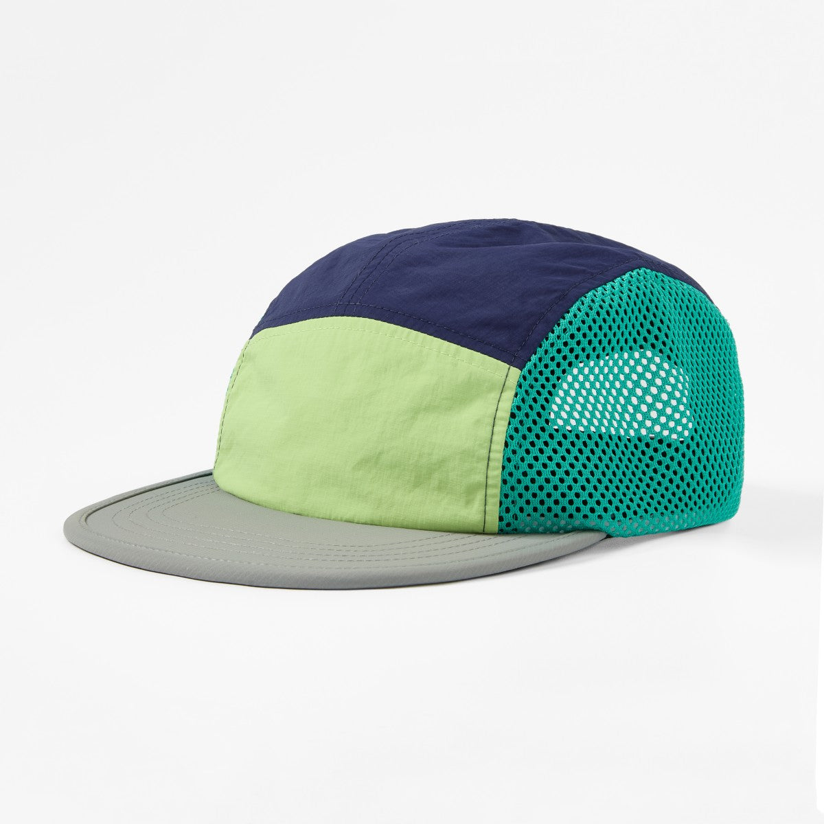 Blank 5 Panel Water Repellent Mesh Camper Hat Wholesale - 5209     Foremost Hat-Wholesale & Custom Hats