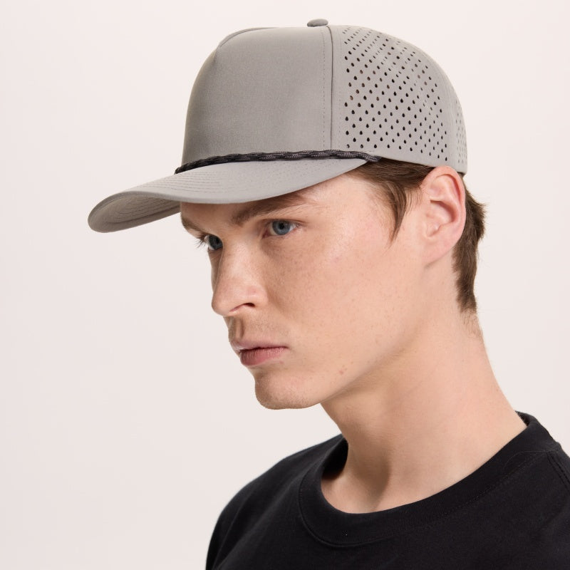 Blank Recycled Water Repellent Snapback Golf Rope Hat - 6526P     foremosthat