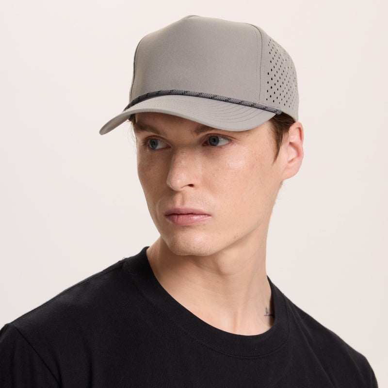 Blank Recycled Water Repellent Snapback Golf Rope Hat - 6526P     foremosthat