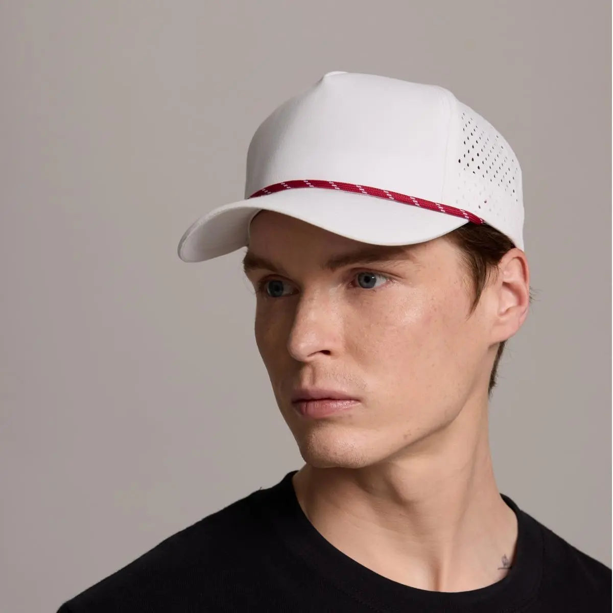 Blank Recycled Water Repellent Snapback Golf Rope Hat - 6526P     Foremost Hat UK -Wholesale & Custom Hats