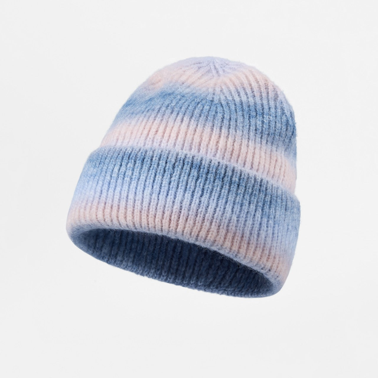Blank Colour Gradient Wool Blend Cuff Beanie Wholesale - 1320     Foremost Hat-Wholesale & Custom Hats