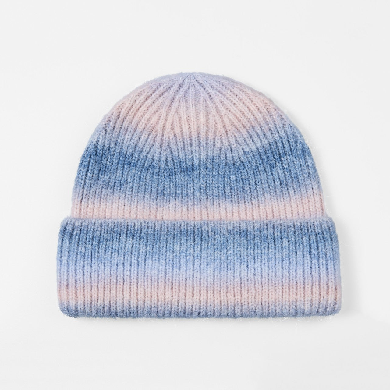 Blank Colour Gradient Wool Blend Cuff Beanie Wholesale - 1320     Foremost Hat-Wholesale & Custom Hats
