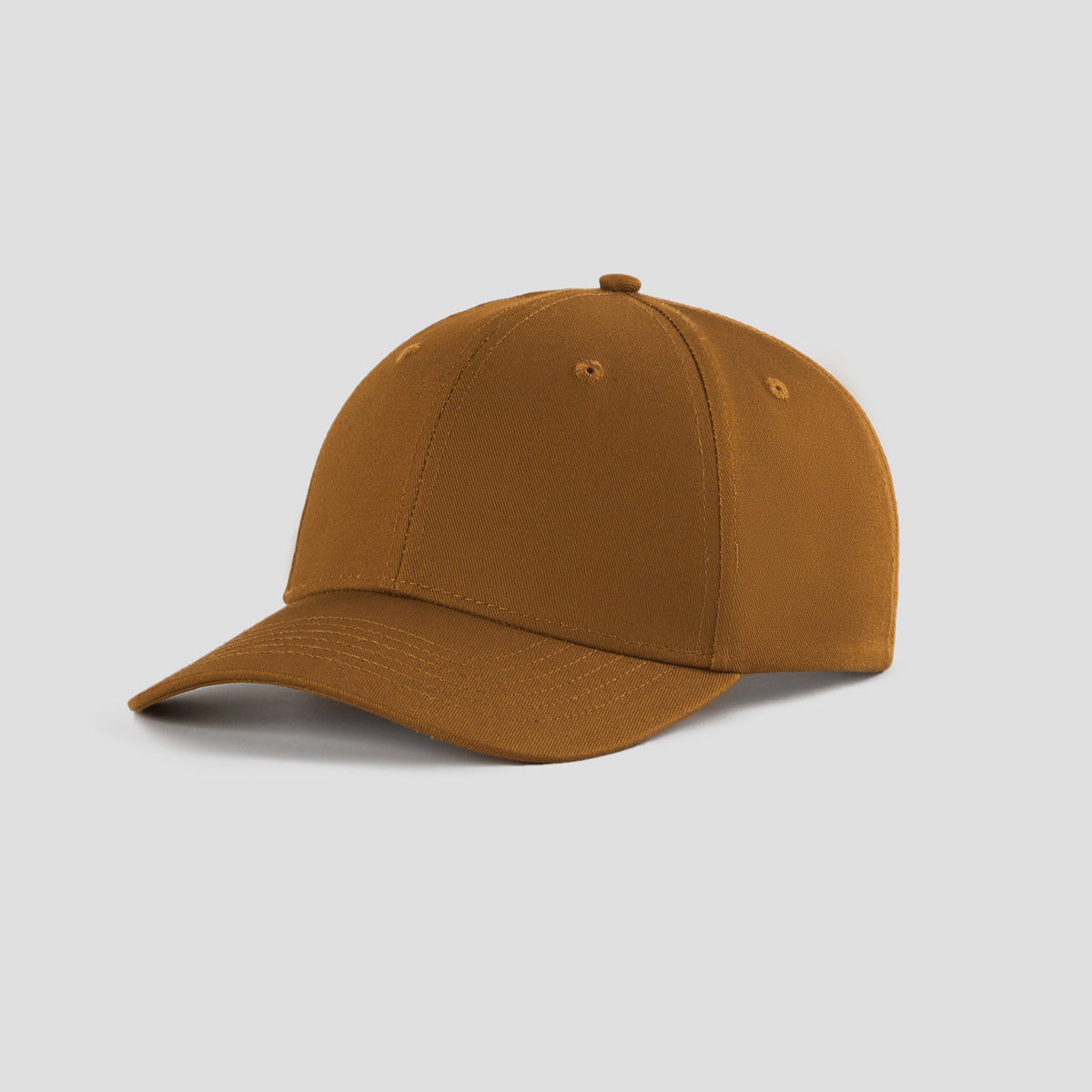 Blank 6 Panel Mid Profile Structured Baseball Cap Wholesale - 6166     Foremost Hat-Wholesale & Custom Hats