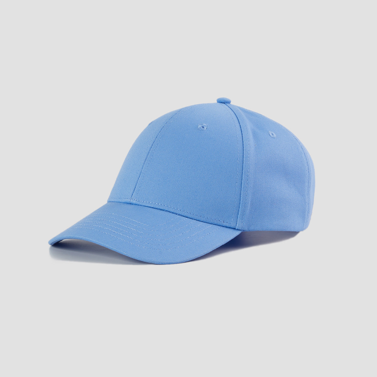 Blank 6 Panel Mid Profile Structured Baseball Cap Wholesale - 6166     Foremost Hat-Wholesale & Custom Hats