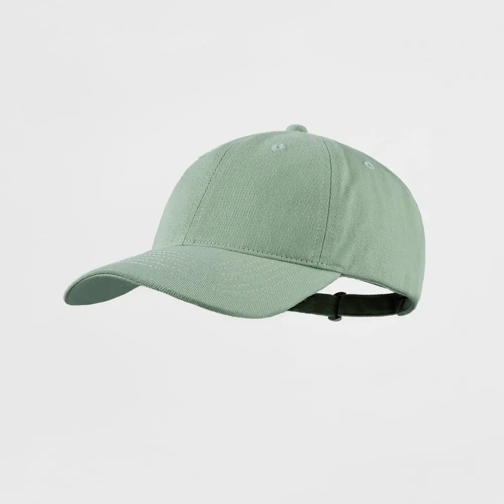 Blank 6 Panel Classic Cotton Dad Hat - 6120 (38 Colors)  Mint Green Foremost Hat