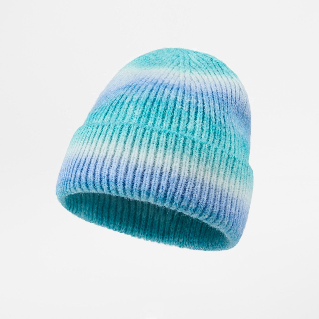 Blank Colour Gradient Wool Blend Cuff Beanie Wholesale - 1320     Foremost Hat-Wholesale & Custom Hats
