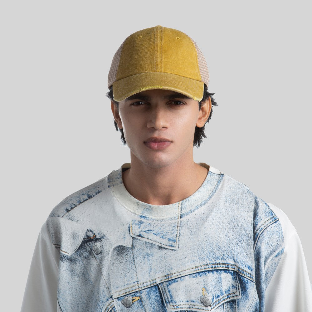 Blank Cotton Sand Vintage Trucker Hats Wholesale - 6532     Foremost Hat-Wholesale & Custom Hats