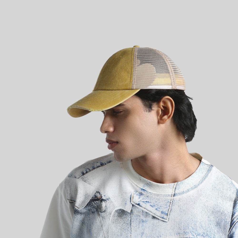 Blank Cotton Sand Vintage Trucker Hats Wholesale - 6532     Foremost Hat-Wholesale & Custom Hats