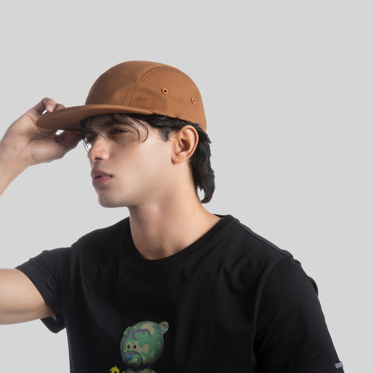 Blank 5 Panel Cotton Twill Camper Hat Wholesale - 6714     Foremost Hat-Wholesale & Custom Hats