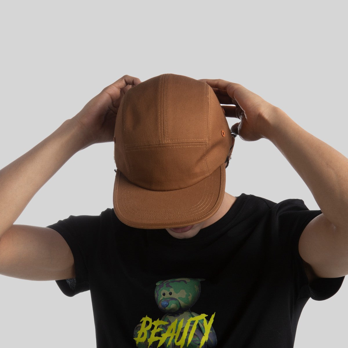 Blank 5 Panel Cotton Twill Camper Hat Wholesale - 6714     Foremost Hat-Wholesale & Custom Hats