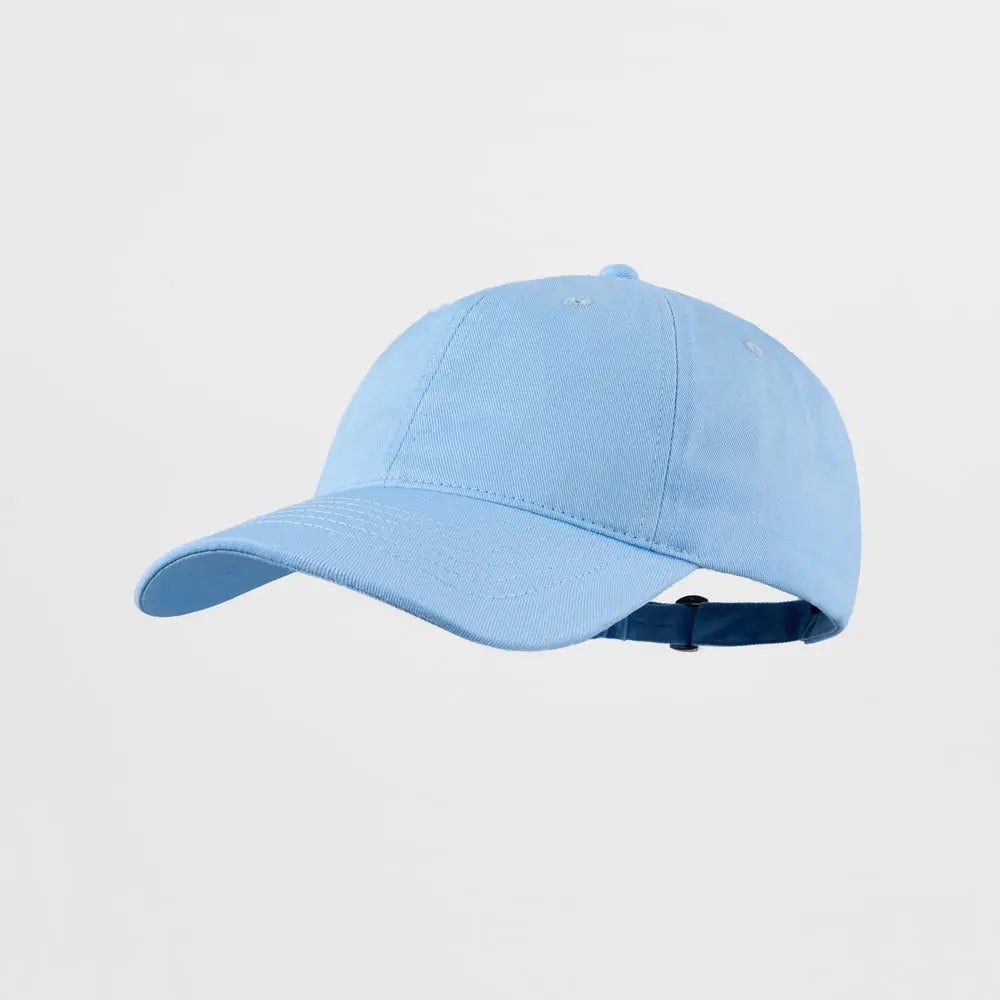 Blank 6 Panel Classic Cotton Dad Hat - 6120 (38 Colors)  Sky Blue Foremost Hat