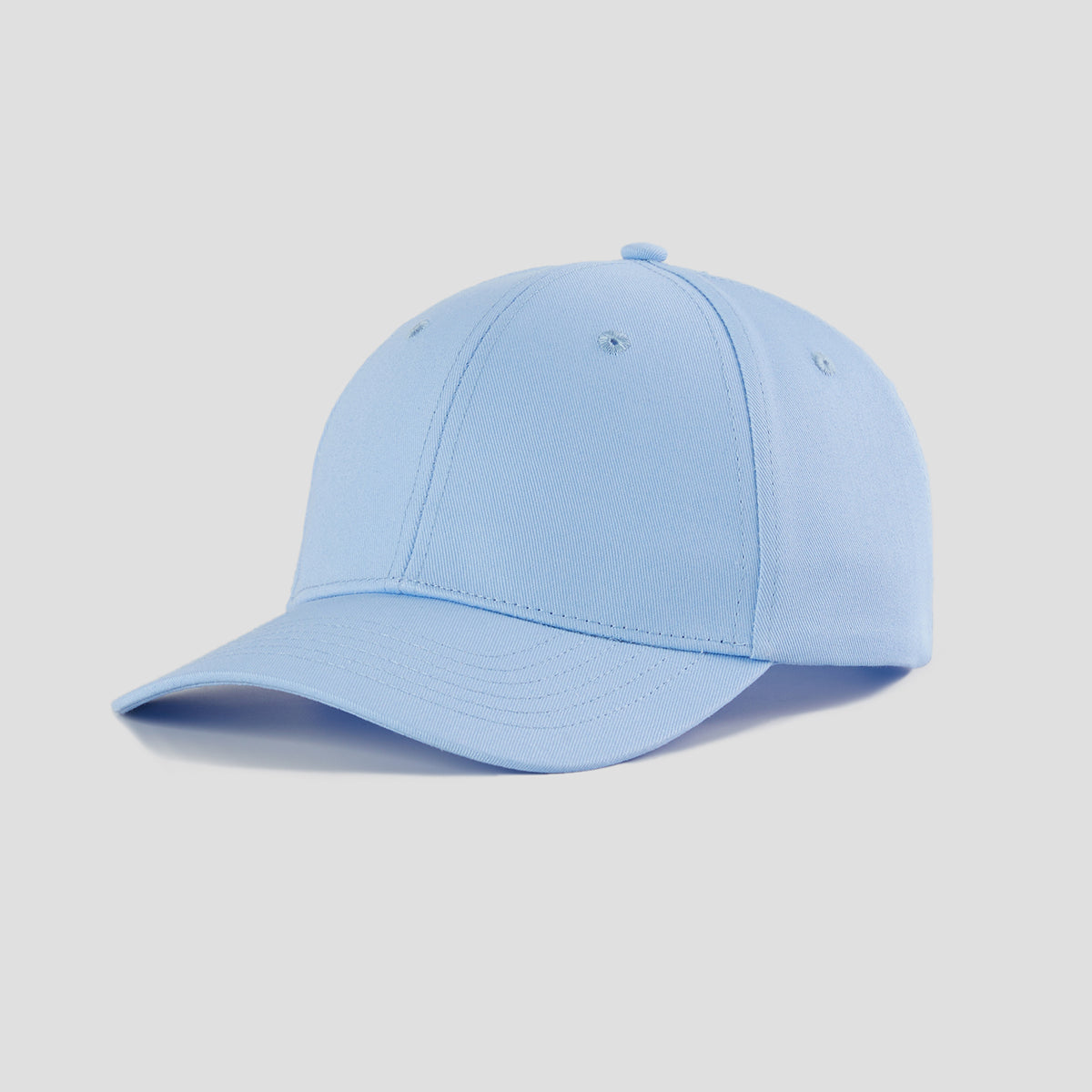 Blank 6 Panel Mid Profile Structured Baseball Cap Wholesale - 6166     Foremost Hat-Wholesale & Custom Hats