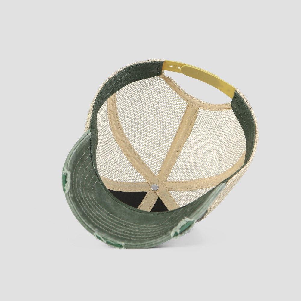 Blank Cotton Sand Vintage Trucker Hats Wholesale - 6532     Foremost Hat-Wholesale & Custom Hats