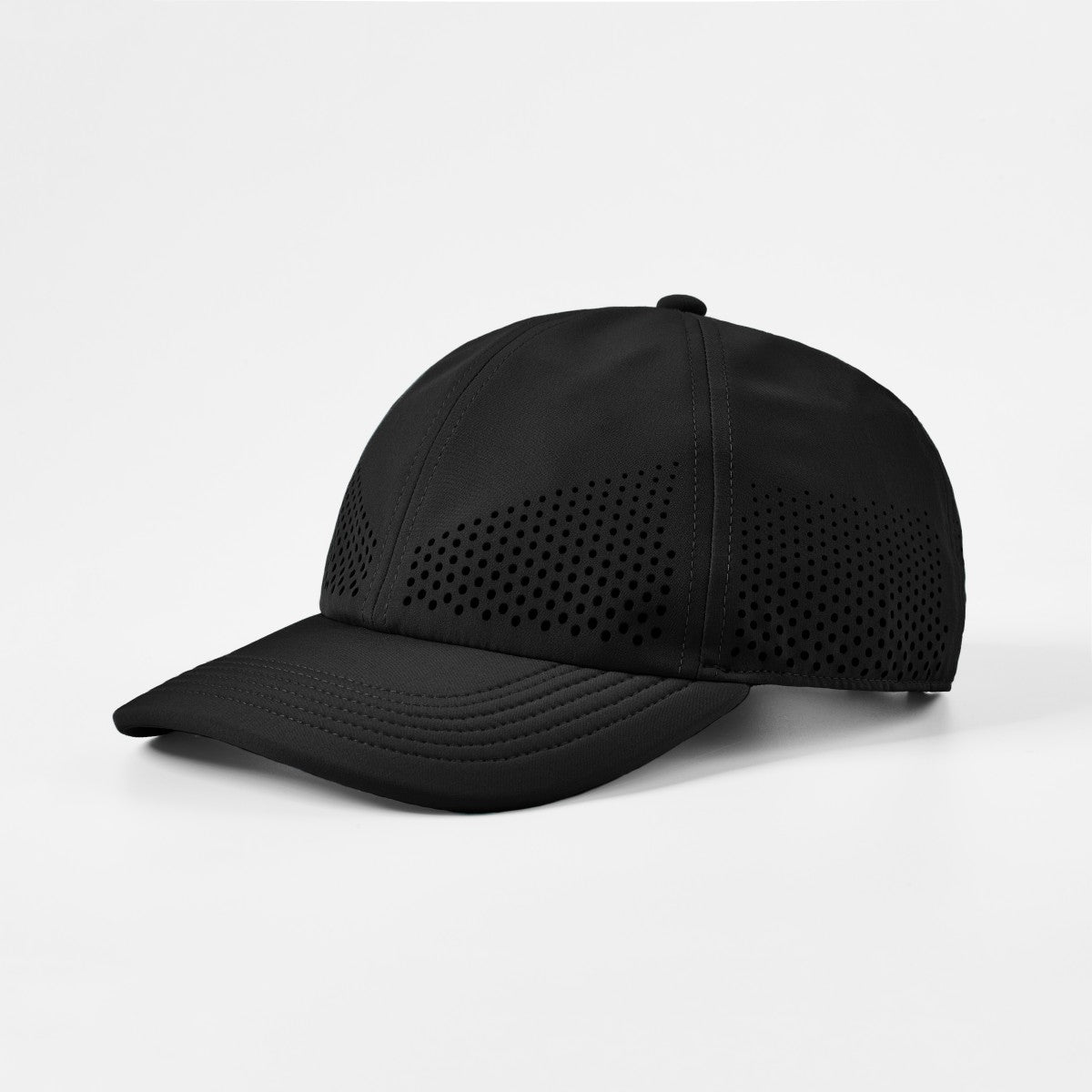 Blank Recycled 6 Panel Performance Perforated Dad Hat Wholesale - 6445     Foremost Hat-Wholesale & Custom Hats