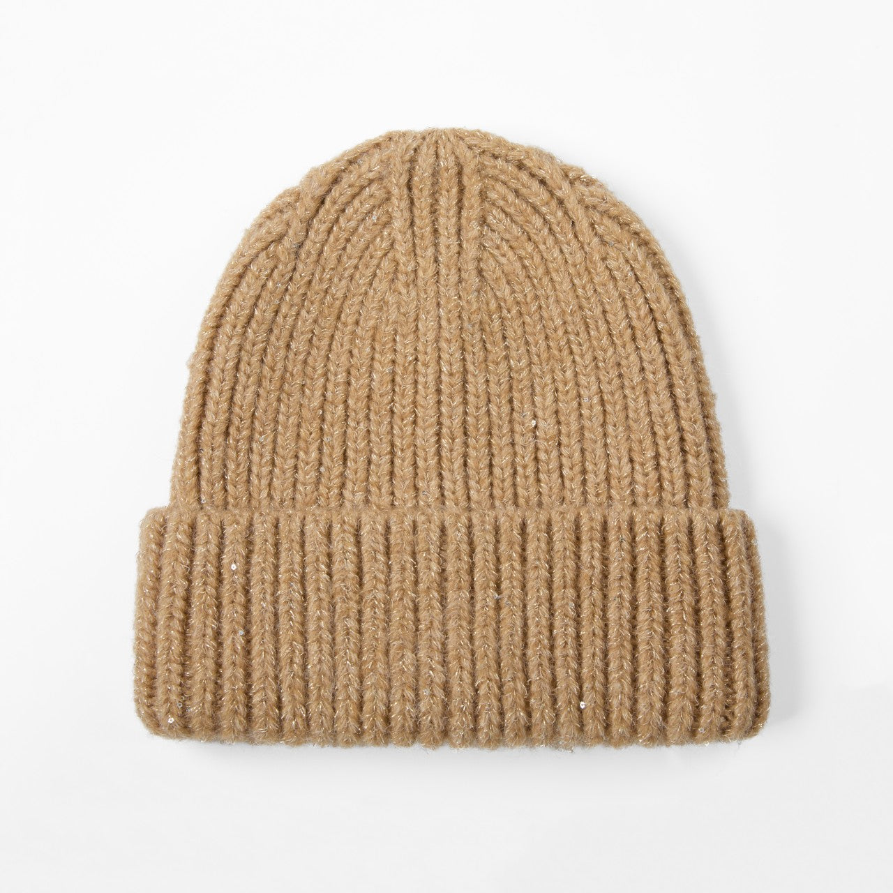 Blank Metallic Sequin Cuff Knit Beanie Wholesale - 1285     Foremost Hat-Wholesale & Custom Hats