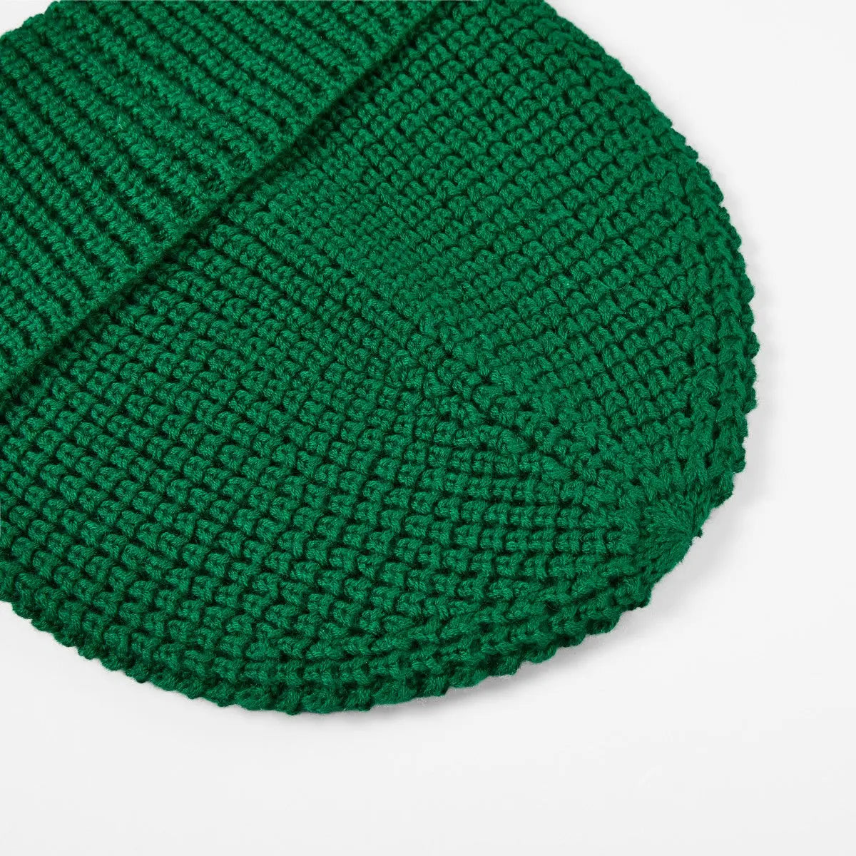 Blank Knit Cuffed Wool Waffle Beanie Wholesale - 1546     Foremost Hat UK -Wholesale & Custom Hats