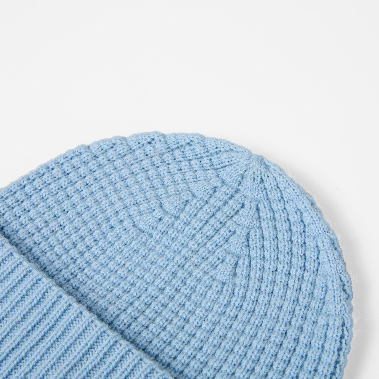 Blank RWS Wool Waffle Rib Knit Beanie Wholesale - 1263     Foremost Hat-Wholesale & Custom Hats