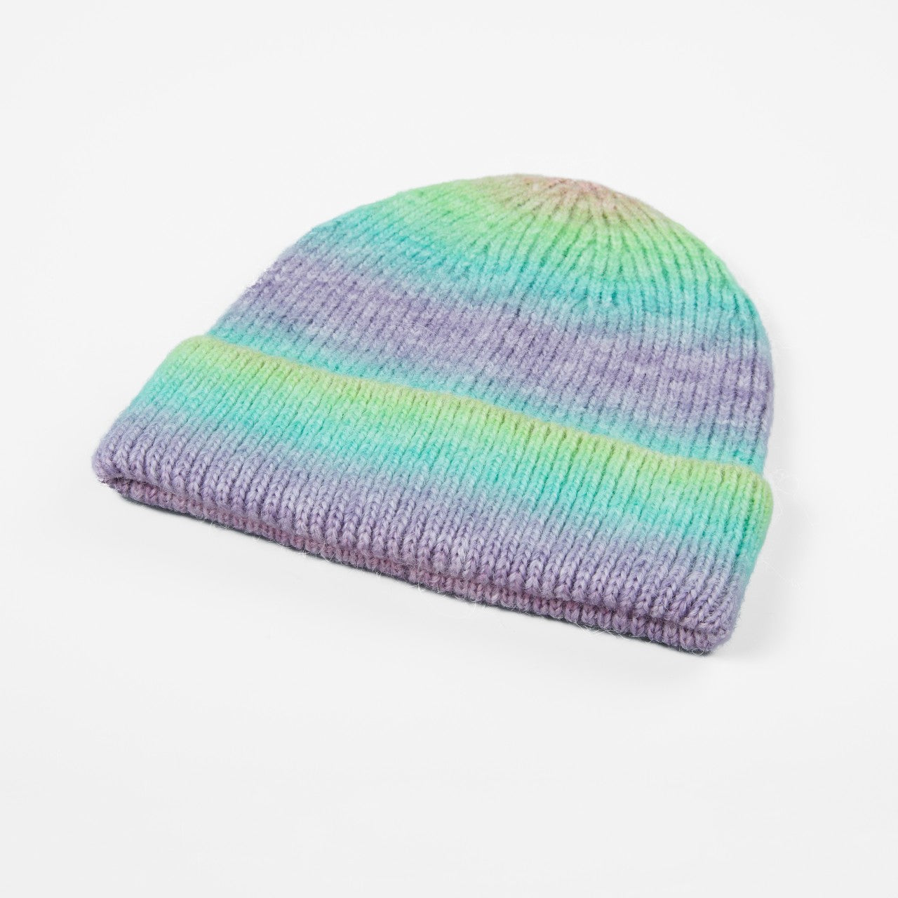 Blank Colour Gradient Wool Blend Cuff Beanie Wholesale - 1320     Foremost Hat-Wholesale & Custom Hats