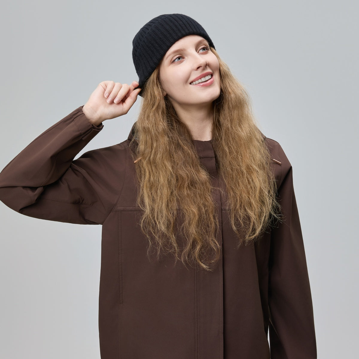 Blank Seamless 100% Merino Wool Beanie - 1224     foremosthat