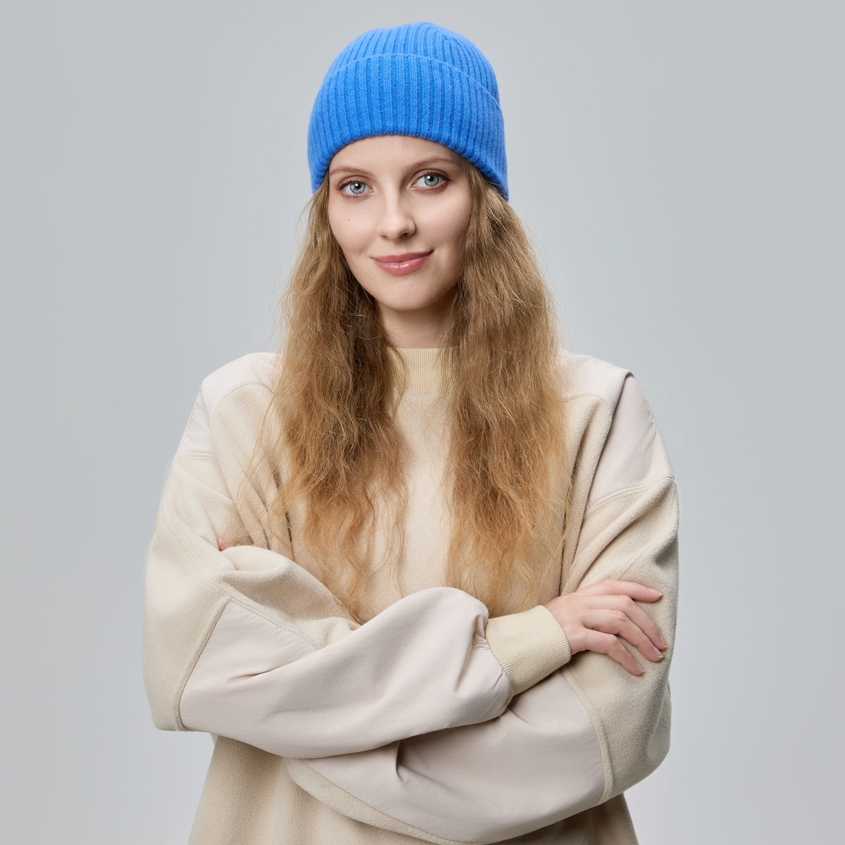 Blank Seamless 100% Merino Wool Beanie - 1224     foremosthat