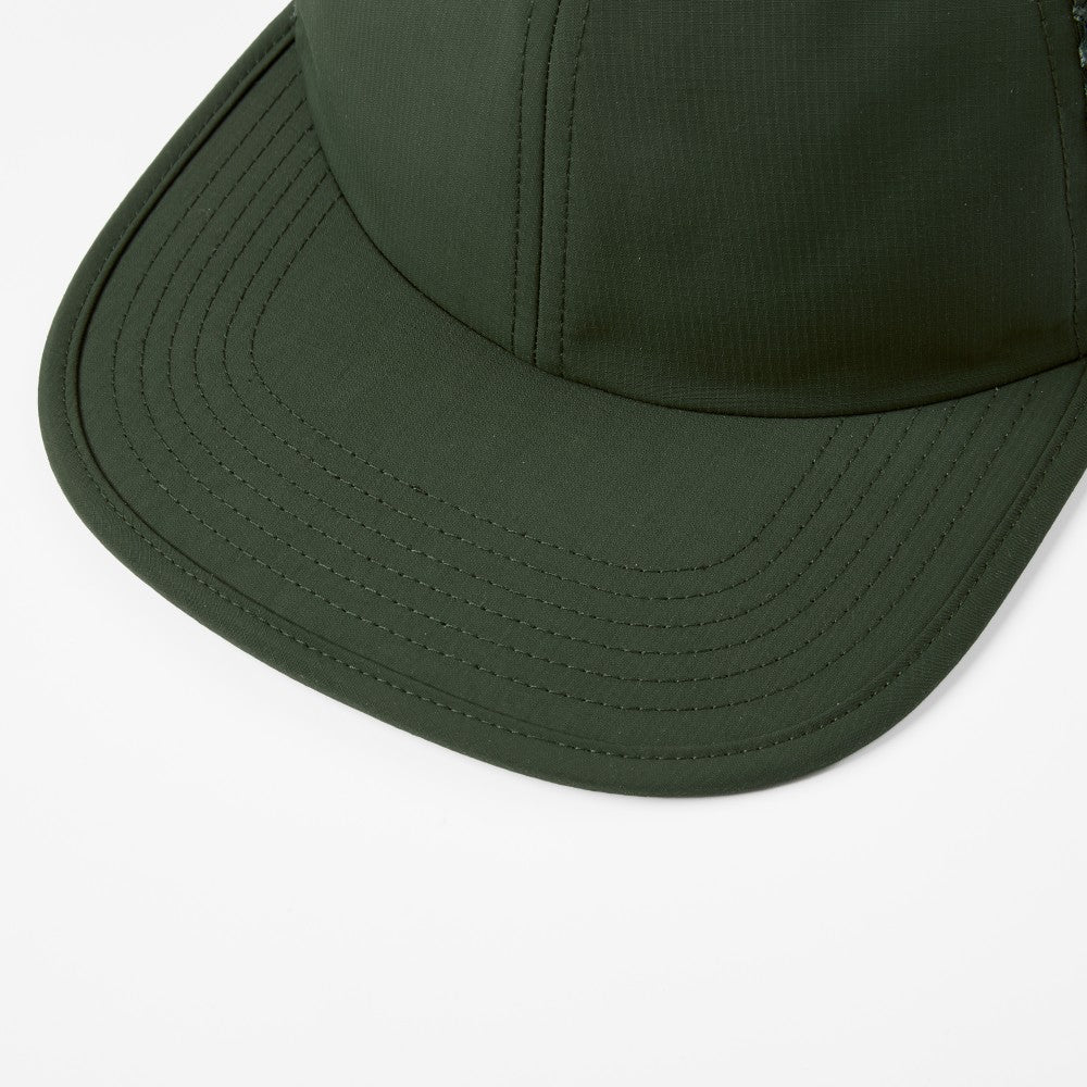 Blank 6 Panel Nylon Mesh Recycled Snapback Trucker Hat Wholesale - 6482     Foremost Hat-Wholesale & Custom Hats