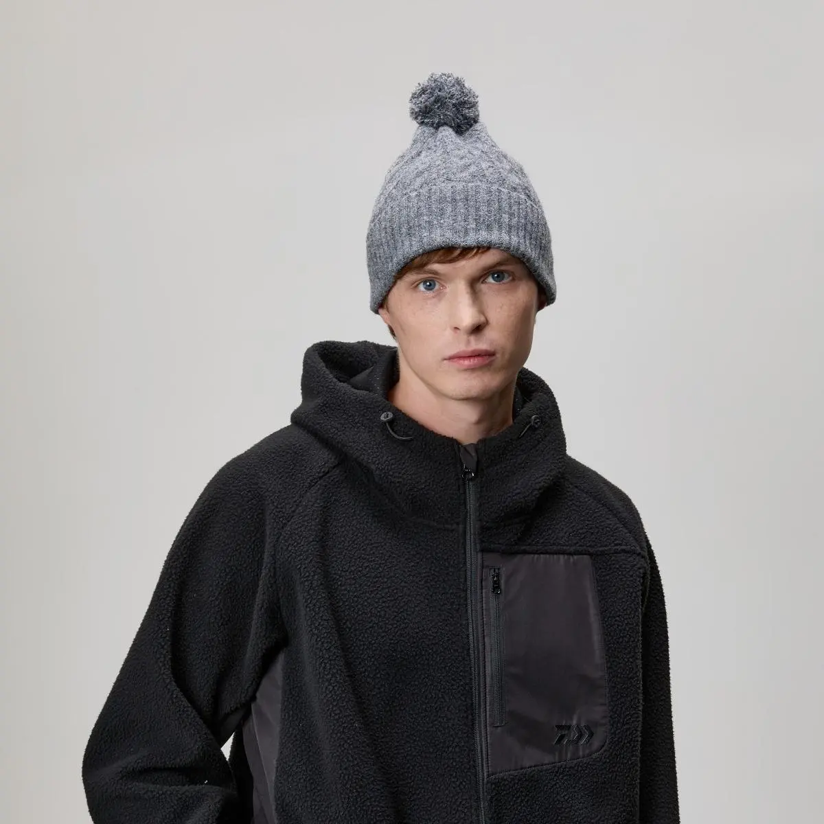 Blank Recycled Polyester Knitted Bobble Hat Wholesale - 1335     Foremost Hat-Wholesale & Custom Hats